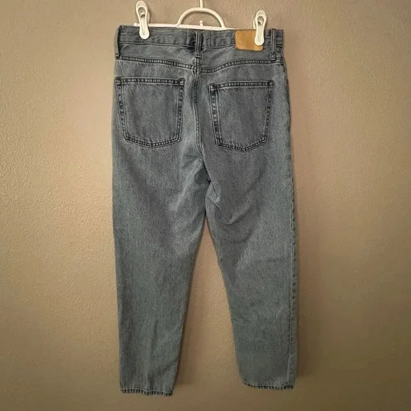 Everalne 90's cheeky ankle jean organic cotton light wash size 28 - Picture 6 of 10